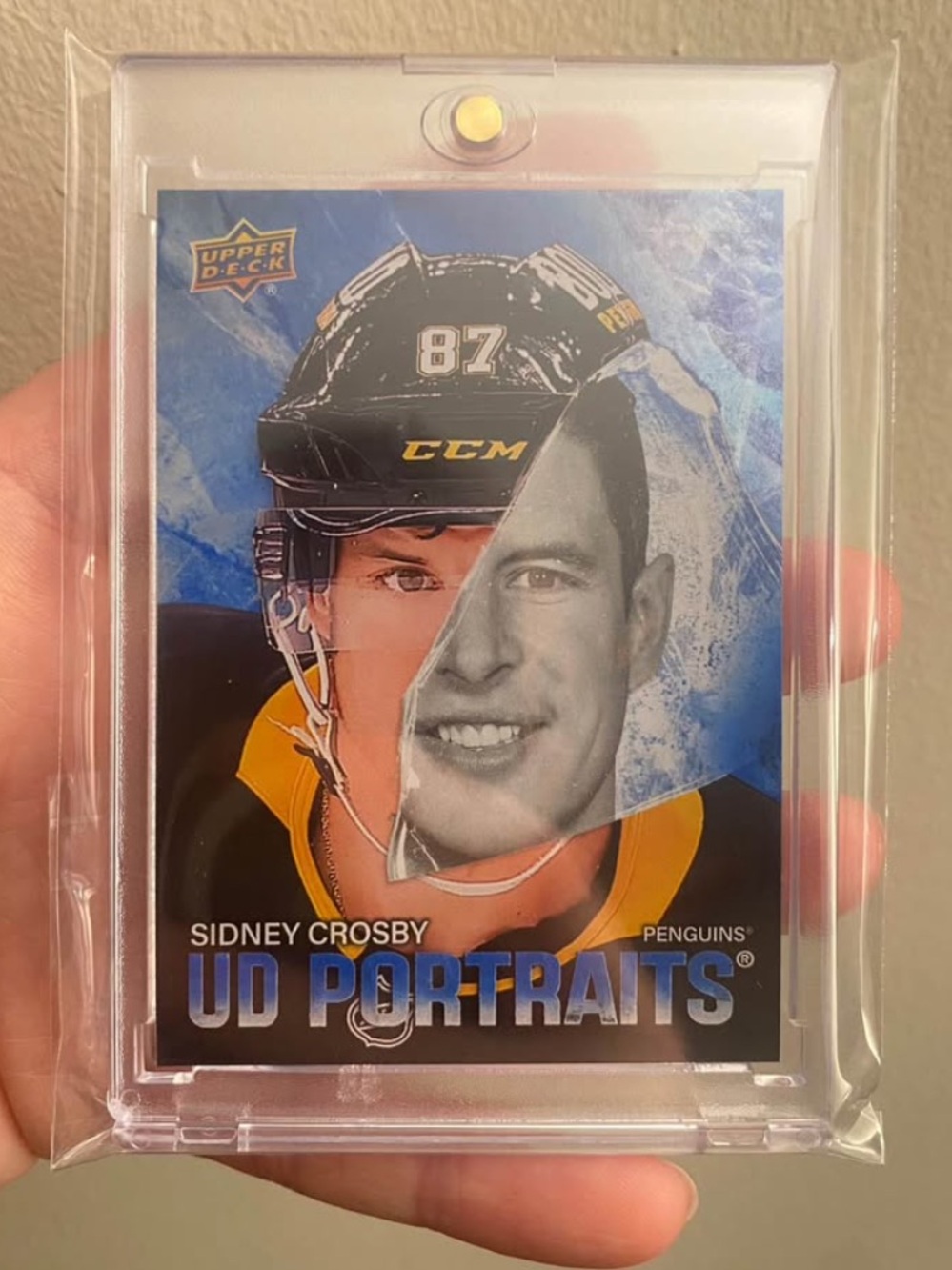 2025-26 Upper Deck Portraits 
Crosby, Schaefer, Demidov.